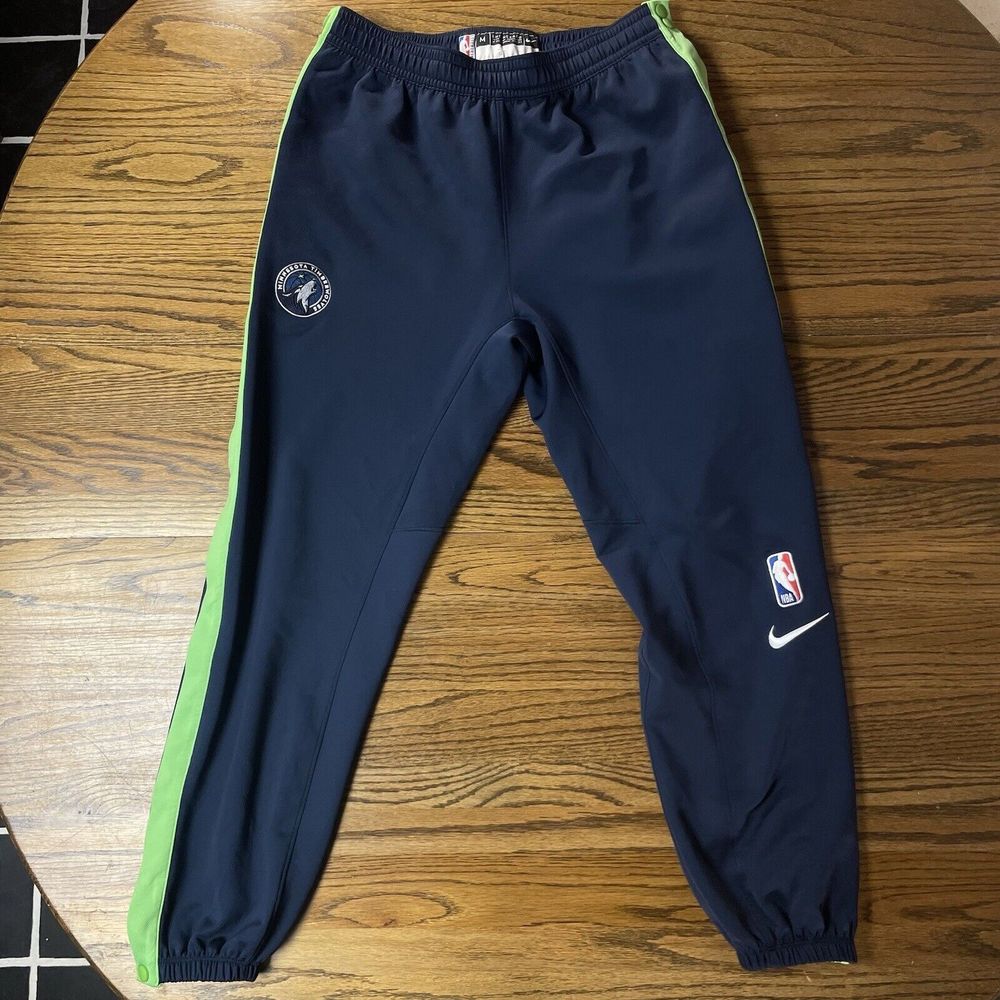 Timberwolves nike game used NAW pants xl